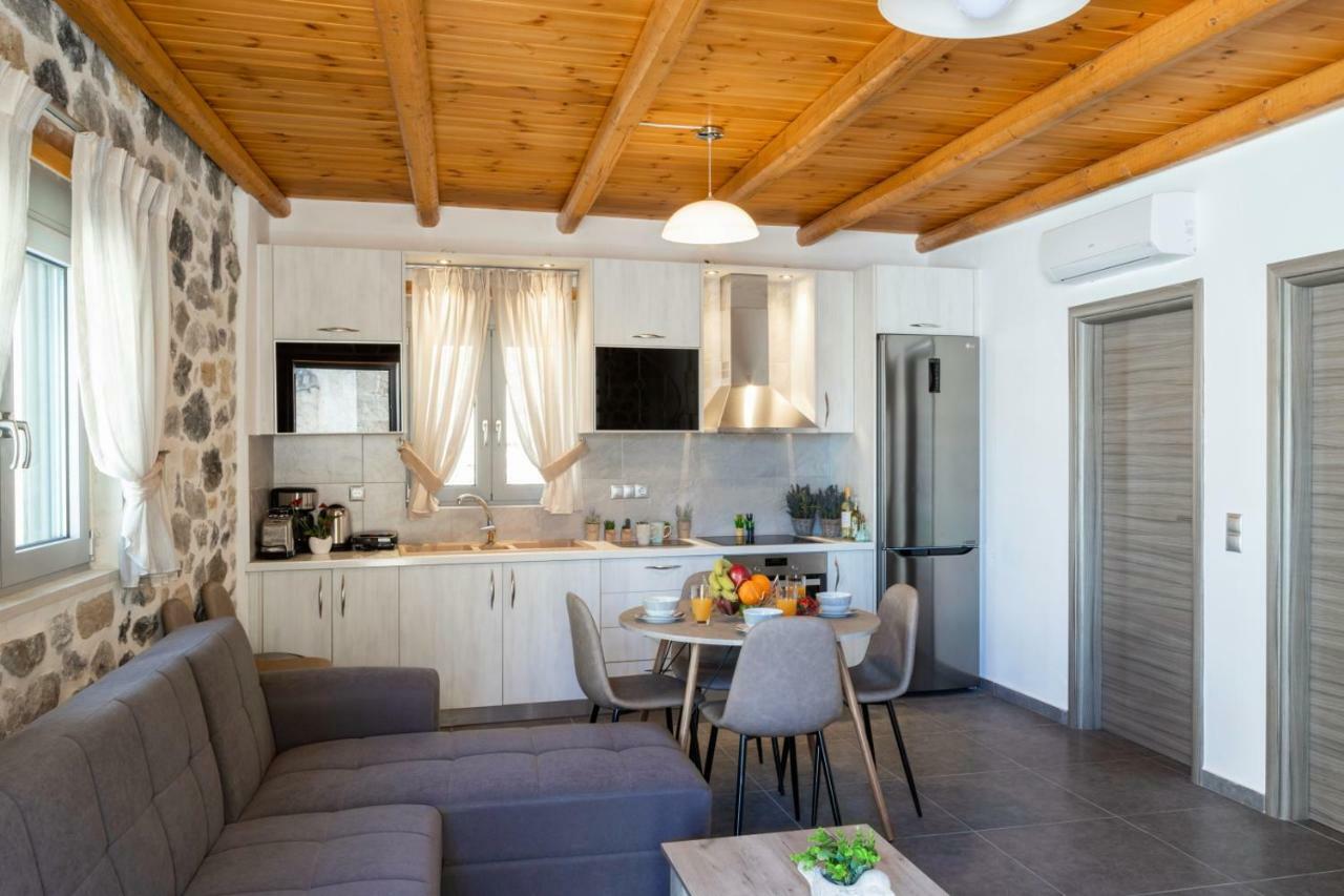 Marilena Natural Stone House, By Hellocrete Pigí 外观 照片
